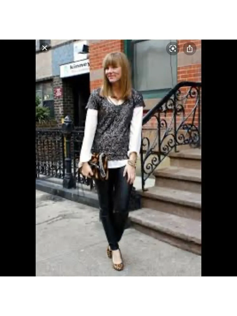 J. crew gray vintage sequin top